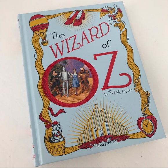 🍄4 for $35 Leather-bound Illustrated Wizard of Oz Novel